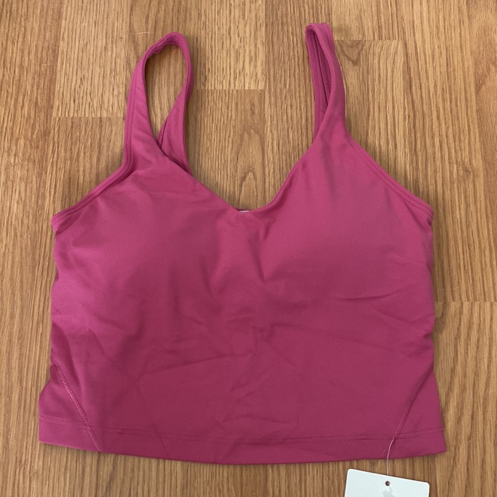 ❤️ Lululemon Align Tank in Pink Lychee Size 6 NWT
